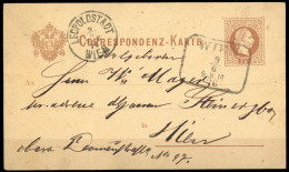 Österreich, P 25, Brief - Machine Postmarks