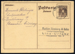 Österreich, P 295 A, Brief - Oblitérations Mécaniques