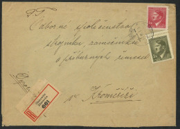 1942, Böhmen Und Mähren, 96 + 102, Brief - Altri & Non Classificati