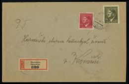 1942, Böhmen Und Mähren, 96 + 102, Brief - Altri & Non Classificati