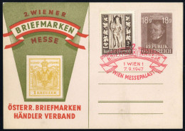 1947, Österreich, PP (802), Brief - Mechanische Afstempelingen