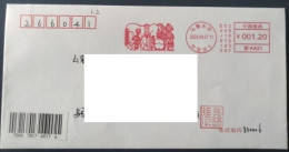 China Covers,Journey To The West "(Urumqi) Postage Machine Stamped First Day Actual Delivery Seal - Buste
