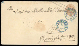 1863, Altdeutschland Preussen, U 28 A, Brief - Interi Postali