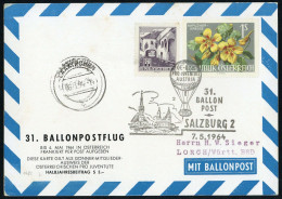 1964, Österreich, Palmer 31 A, Brief - Mechanische Stempel