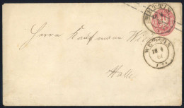 1863, Altdeutschland Preussen, U 26 A, Brief - Postwaardestukken