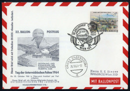 1964, Österreich, Palmer 32 A, Brief - Mechanische Stempel