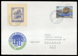1987, Österreich, U 78 U.a., Brief - Mechanische Afstempelingen