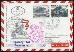 1962, Österreich, Palmer RBF 28a, 30a, Brief - Machine Postmarks