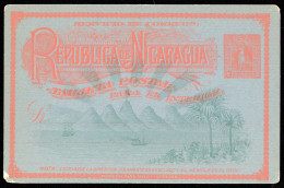 1894, Nicaragua, P 24, Brief - Nicaragua