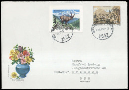 1987, Österreich, U 74 U.a., Brief - Meccanofilia