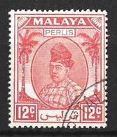 MALAYA...." PERLIS..."...KING GEORGE VI...(1936-52.).."1951..".....12c........SG16......CDS........VFU.... - Perlis