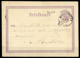 1872, Niederlande, P 2 B, Brief - Autres & Non Classés