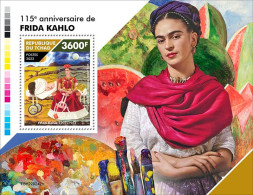Chad 2022 Art Painting Frida Kahlo S202301 - Tchad (1960-...)