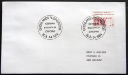 Greenland 1984 SPECIAL POSTMARKS.    LIENECOPIA  84      30-3-1-1 1984 JØNKØPING   ( Lot 928) - Storia Postale