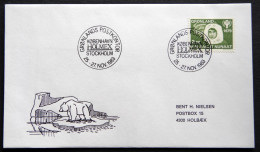 Greenland 1983 SPECIAL POSTMARKS.HOLMEX STOCKHOLM 25-27-11 1983   ( Lot 928) - Lettres & Documents