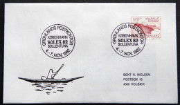 Greenland 1982 SPECIAL POSTMARKS. SOLEX 82   SOLLENTUNA 4-7-11 ( Lot 922) - Lettres & Documents
