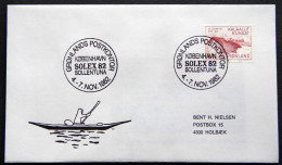 Greenland 1982 SPECIAL POSTMARKS. SOLEX 82   SOLLENTUNA 4-7-11 ( Lot 922) - Brieven En Documenten