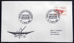 Greenland 1982 SPECIAL POSTMARKS. SOLEX 82   SOLLENTUNA 4-7-11 ( Lot 926) - Covers & Documents