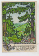 8371 BÖBRACH, Feldpost-AK, AK Gau Bayerische Ostmark, Gaustrassensammlung 1941, Druckstelle - Regen