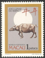 Portugal Macao Macau 1985 YEAR OF OX STAMP  MNH - Andere & Zonder Classificatie