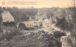 BELGIQUE - DURBUY - Vue D'ensemble De L'église Et Du Couvent - Carte Postale Ancienne - Durbuy