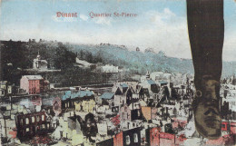 BELGIQUE - DINANT - Quartier St Pierre - Militaria - Carte Postale Ancienne - Dinant