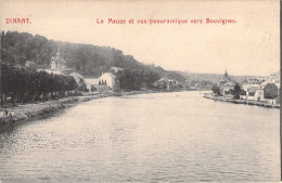 BELGIQUE - DINANT - La Meuse Et Vue Panoramique Vers Bouvignes - Carte Postale Ancienne - Dinant