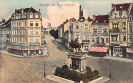 BELGIQUE - OSTENDE - La Place Léopold - Carte Postale Ancienne - Oostende