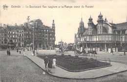 BELGIQUE - OSTENDE - Le Boulevard Van Iseghem Et La Rampe Ouest Du Kursaal - Carte Postale Ancienne - Oostende