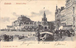 BELGIQUE - OSTENDE - Kursaal Et Plage - Carte Postale Ancienne - Oostende