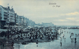 BELGIQUE - OSTENDE - La Plage - Carte Postale Ancienne - Oostende