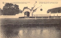 BELGIQUE - DAMME - Ferme Saint Christophe En Face Du Pont Du Canal - Carte Postale Ancienne - Damme