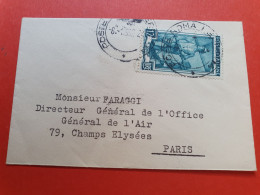 Italie - Petite Enveloppe De Rome Pour La France En 1952 - Réf 382 - 1946-60: Marcofilia