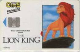 # Cinecarte MC9 - Roi Lion  Disney - Tres Bon Etat - - Bioscoopkaarten