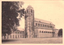 BELGIQUE - ESTINNES - Séminaire De Bonne Espérance - La Cour Et L'église - Carte Postale Ancienne - Estinnes