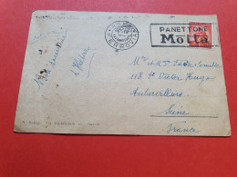 Italie - Oblitération Mécanique De Rome Sur Carte Postale Pour La France En 1950 - Réf 393 - 1946-60: Poststempel