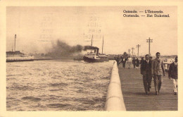 BELGIQUE - OSTENDE - L'Estacade - Edition U P B - Carte Postale Ancienne - Oostende