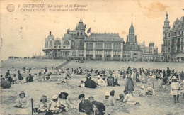 BELGIQUE - OSTENDE - La Plage Et Le Kursaal - Carte Postale Ancienne - Oostende