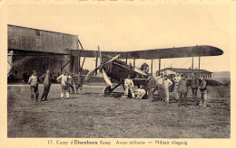 BELGIQUE - ELSENBORN Camp - Avion Militaire - Carte Postale Ancienne - Elsenborn (Kamp)