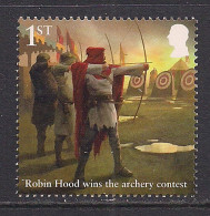 GB 2023 KC 3rd 1st Robin Hood Wins The Archery Umm ( D582 ) - Unused Stamps