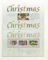 AUSTRALIE PLAQUETTE NOEL 1992. - Mint Stamps