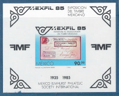 MEXIQUE - Bloc Exposition Philatélique Du Mexique Exfil 85 N°28 (y&t) - Esposizioni Filateliche