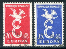 FRANCE- Y&T N°1173 Et 1174- Oblitérés (Europa) - 1958