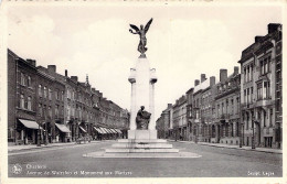 BELGIQUE - CHARLEROI - Avenue De Waterloo Et Monument Aux Martyrs - Carte Postale Ancienne - Charleroi