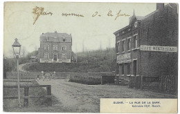 GLONS  --  LA RUE DE LA GARE  - Bassenge