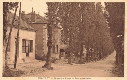 Montret * Route De Chalon Et Le Bureau De Poste Du Village - Other & Unclassified