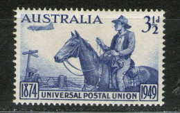 AUSTRALIA 1949 - The 75th Anniversary Of Universal Postal Union MNH - Ongebruikt