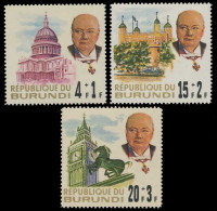 214/216** - Sir Winston Churchill - BURUNDI - Ongebruikt