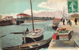 Palavas Les Flots * Le Pont Sur Le Canal * Pêcheur Pêche à La Ligne - Palavas Les Flots