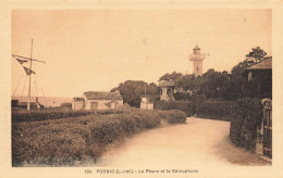 Pornic * Route * Le Phare Et Le Sémaphore - Pornic